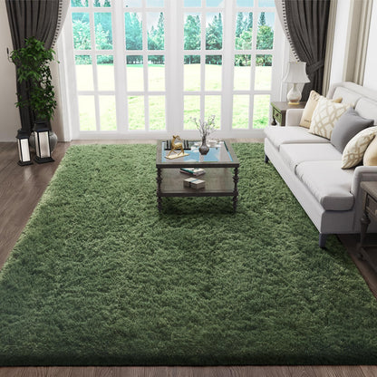 Ophanie Small Rug Upgrade Non Slip Throw Bedside Area Rugs, Fluffy Soft Grey Mini Bedroom Carpet, Affordable Door Entryway Indoor Inside Front Entrance Dog 2x3 Mat, Home Decor Aesthetic, Nursery