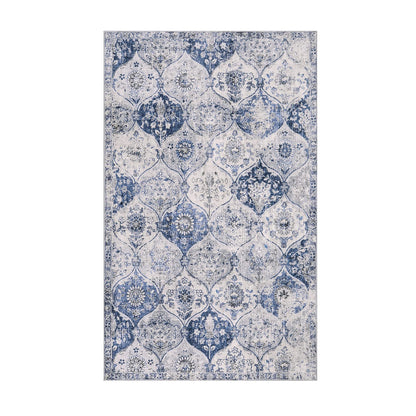 Lahome Moroccan Kitchen Rugs Non Slip Washable, 2x4 Rugs for Entryway