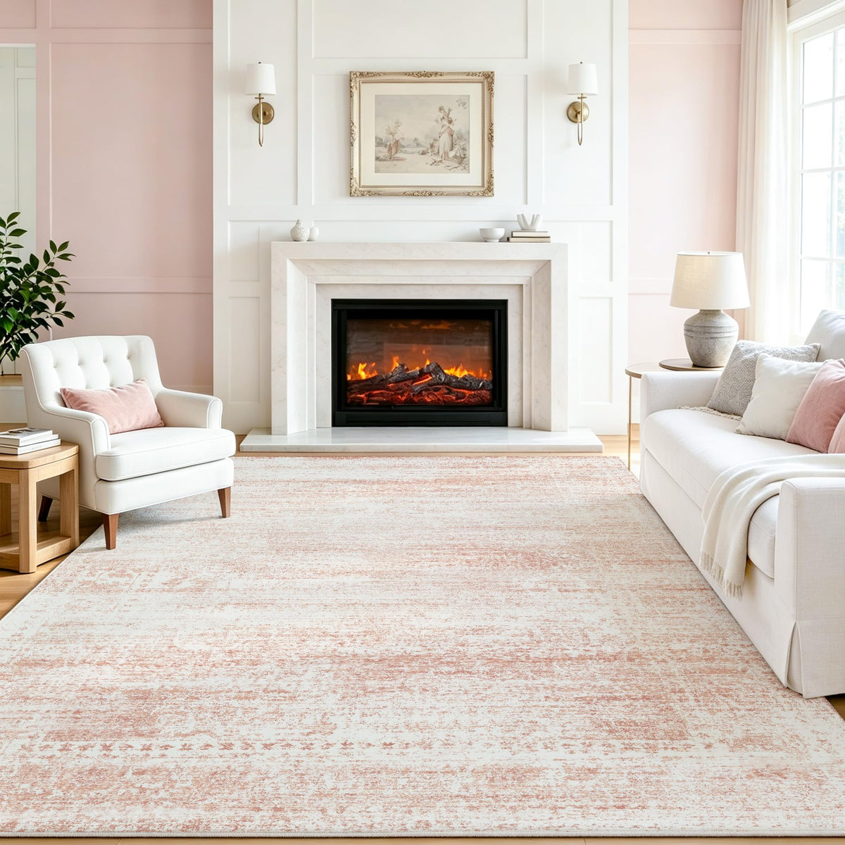 Washable Rugs 5x7 Area Rugs for Living Room,Bedroom,Dining Room Carpet