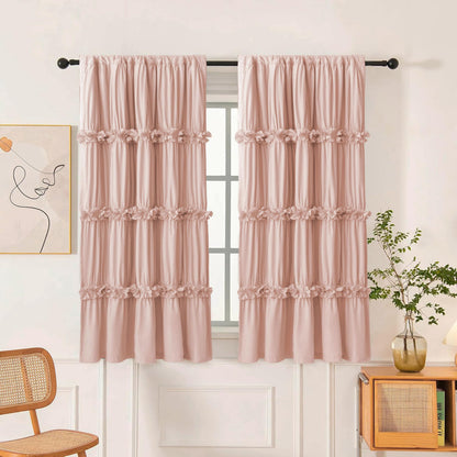 Homechoice Decor Thermal Insulated Window Curtains, 54"W x 84"L x 2 Panels