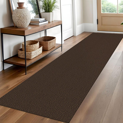 EARTHALL Washable Area Rug, Non Slip Entryway Rug, 4x6 Ft, Sand/Beige