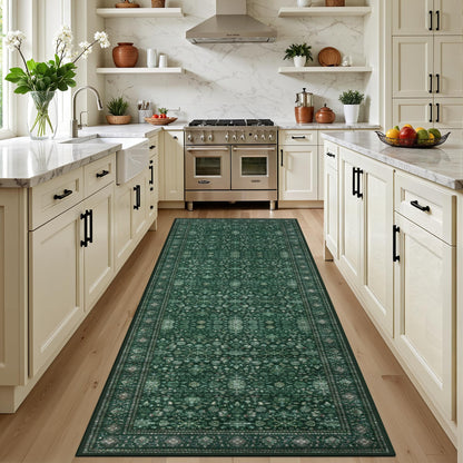 5x7 Area Rugs Living Room: Washable Vintage Rug for Bedroom Beige