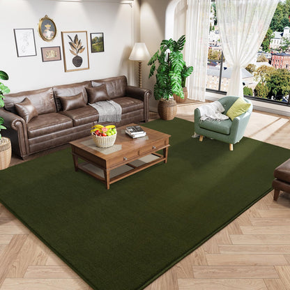 Amearea Modern Area Rugs for Bedroom Living Room, 4x6 Blue Memory Foam Rug