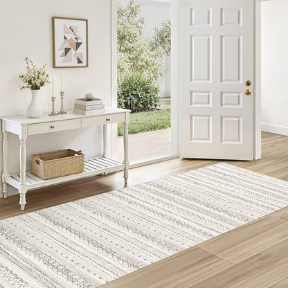 cotiled Boho 5x7 Area Rugs for Living Room: Soft Moroccan Washable Rug