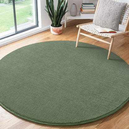 Amearea Modern Area Rugs for Bedroom Living Room, 4x6 Blue Memory Foam Rug