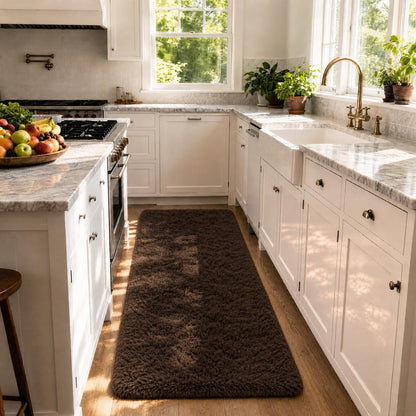 Ophanie Small Rug Upgrade Non Slip Throw Bedside Area Rugs, Fluffy Soft Grey Mini Bedroom Carpet, Affordable Door Entryway Indoor Inside Front Entrance Dog 2x3 Mat, Home Decor Aesthetic, Nursery