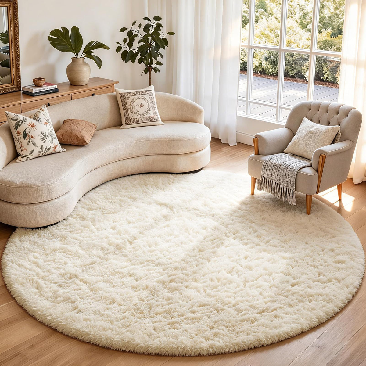 Ophanie Small Rug Upgrade Non Slip Throw Bedside Area Rugs, Fluffy Soft Grey Mini Bedroom Carpet, Affordable Door Entryway Indoor Inside Front Entrance Dog 2x3 Mat, Home Decor Aesthetic, Nursery