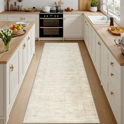 8x10 Area Rugs Living Room: Bedroom Neutral Washable Carpet Beige