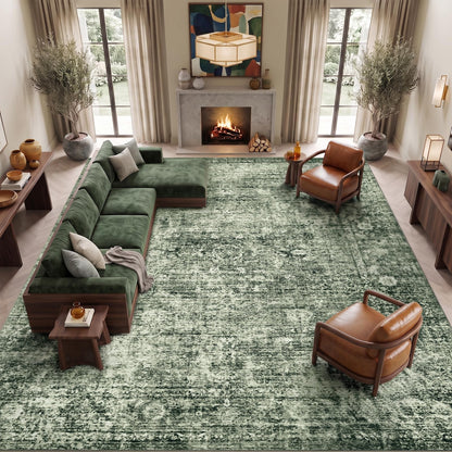 Homemate Washable Rug 8x10 Area Rugs - Vintage Rugs for Living Room