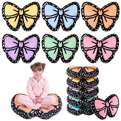 6 Pcs 13.78" Pink Donut Floor Pillow, for Donut Birthday Party Decor
