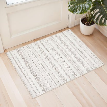 cotiled Boho 5x7 Area Rugs for Living Room: Soft Moroccan Washable Rug