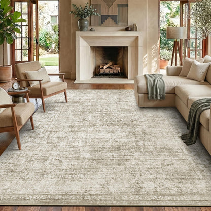 Homemate Washable Rug 8x10 Area Rugs - Vintage Rugs for Living Room