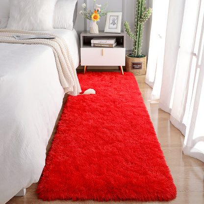 Chicrug Soft Runner Rug for Bedroom Living Room Plush Fluffy Rugs 2x6