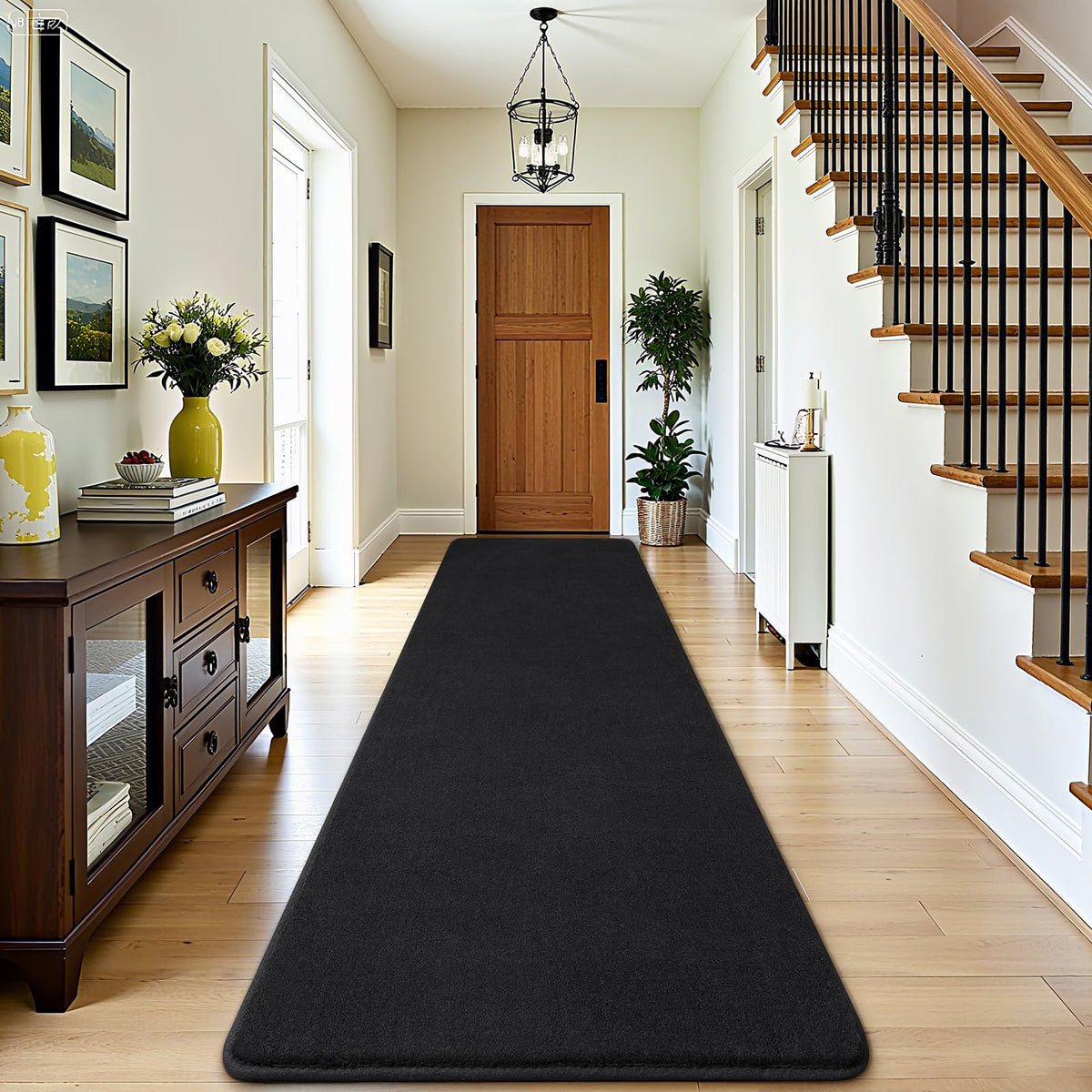 Amearea Modern Area Rugs for Bedroom Living Room, 4x6 Blue Memory Foam Rug