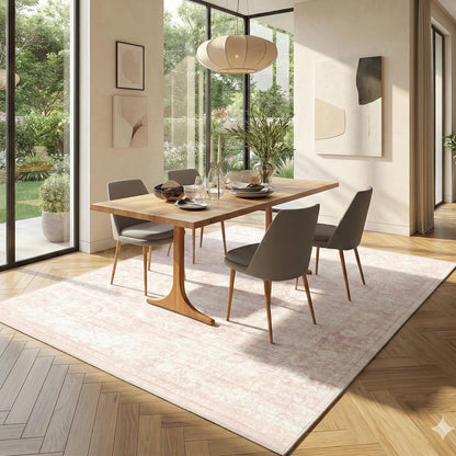 Homemate Washable Rug 8x10 Area Rugs - Vintage Rugs for Living Room