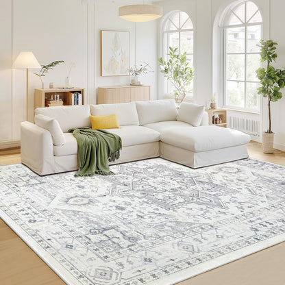 Washable Rugs 5x7 Area Rugs for Living Room,Bedroom,Dining Room Carpet