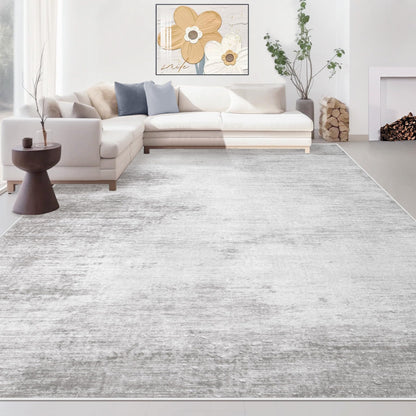 Area Rugs 8x10 Living Room: Washable Rug Modern Abstract Large Rugs Soft Non Slip Neutral Rug Stain Resistant Indoor Carpet for Bedroom Kitchen Dining Room Table Nursery Home Office Rugs(Beige,8'x10')