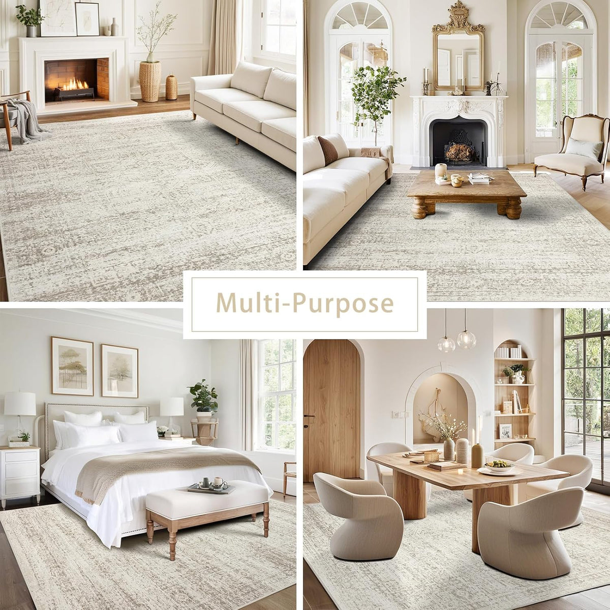 Washable Rugs 5x7 Area Rugs for Living Room,Bedroom,Dining Room Carpet