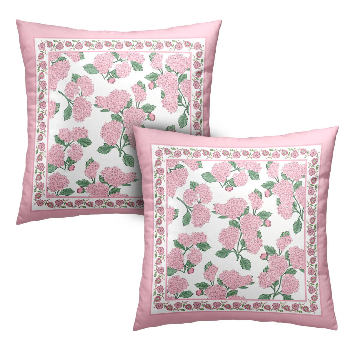 Fall Pillow Covers Autumn Leaf Throw Pillow Covers 18x18 Set of 2 Bohemian Floral Pillow Cases Thanksgiving Berry Pinecones Cushion Cases for Home Farmhouse Sofa Couch Patio