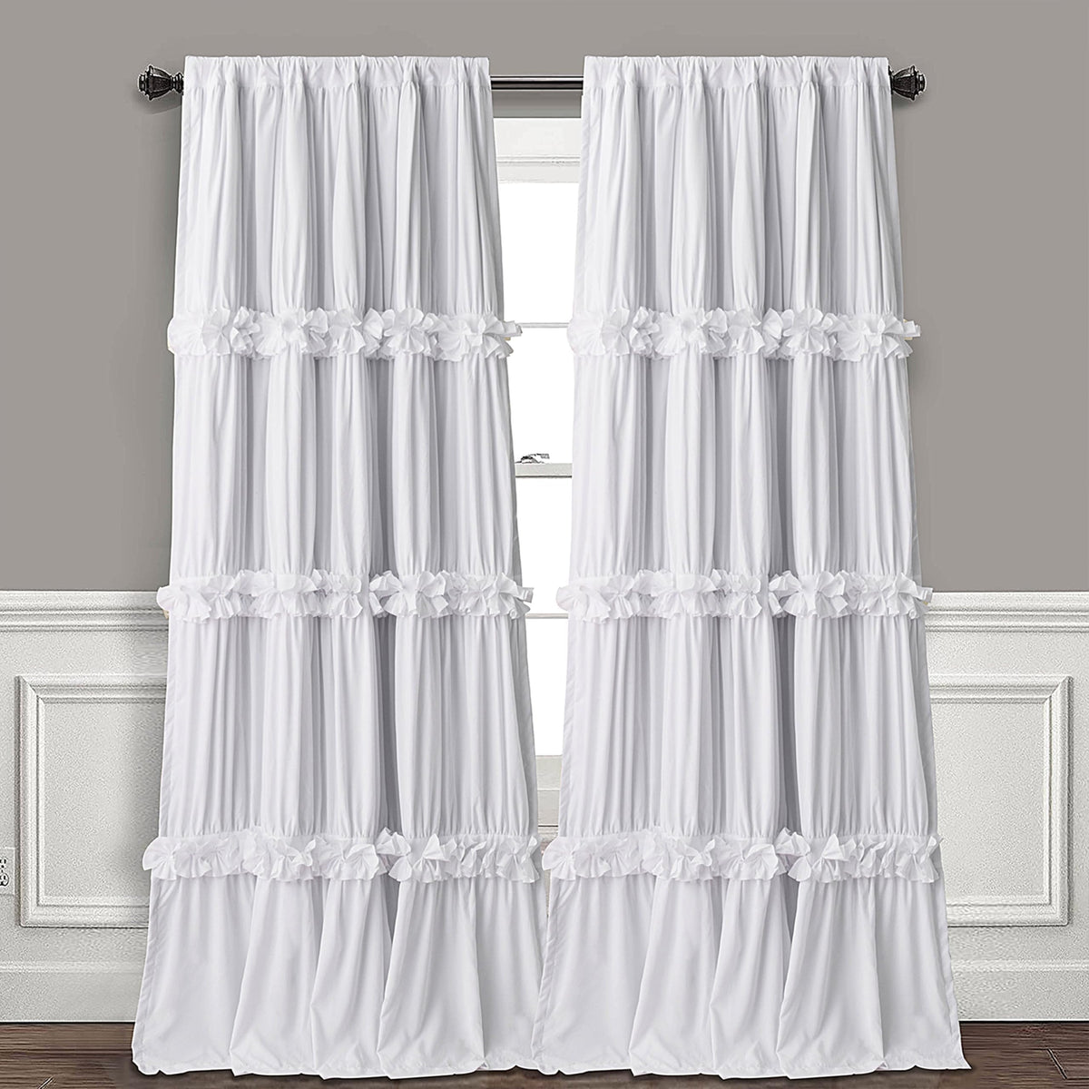 Homechoice Decor Thermal Insulated Window Curtains, 54"W x 84"L x 2 Panels