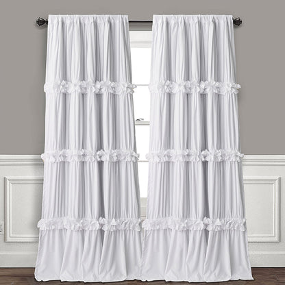 Homechoice Decor Thermal Insulated Window Curtains, 54"W x 84"L x 2 Panels