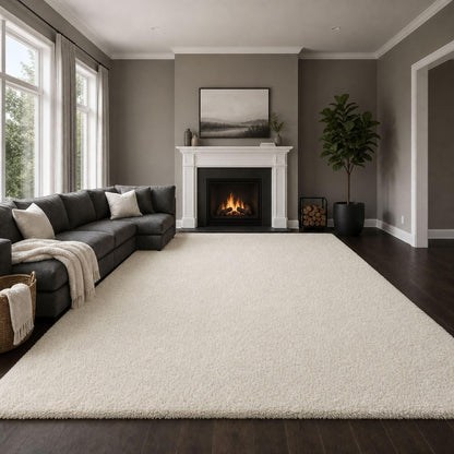Ophanie Small Rug Upgrade Non Slip Throw Bedside Area Rugs, Fluffy Soft Grey Mini Bedroom Carpet, Affordable Door Entryway Indoor Inside Front Entrance Dog 2x3 Mat, Home Decor Aesthetic, Nursery