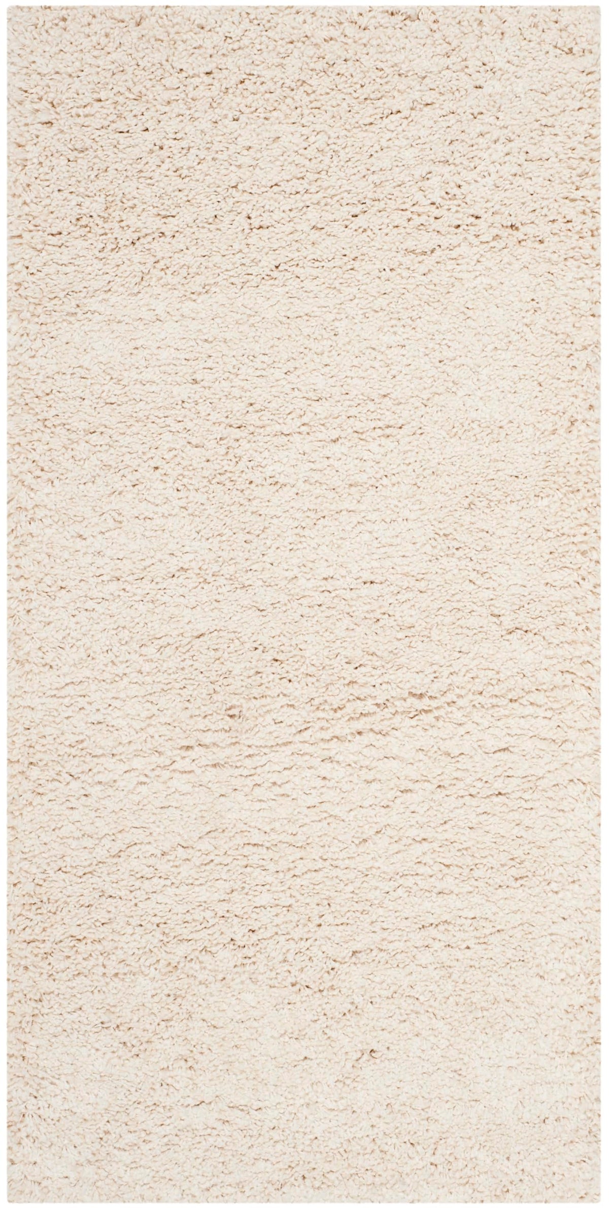 SAFAVIEH Milan Shag Collection 8'6" x 12' Ivory SG180 Solid Non-Shedding Living Room Bedroom Dining Room Entryway Plush 2-inch Thick Area Rug