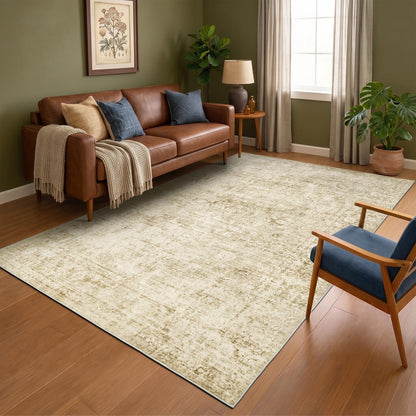 Homemate Washable Rug 8x10 Area Rugs - Vintage Rugs for Living Room