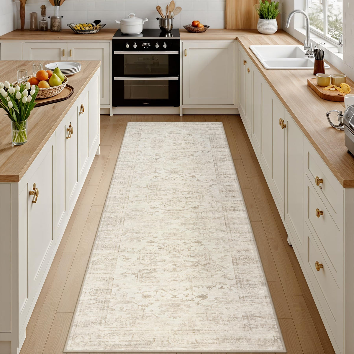 8x10 Area Rugs Living Room: Bedroom Neutral Washable Carpet Beige