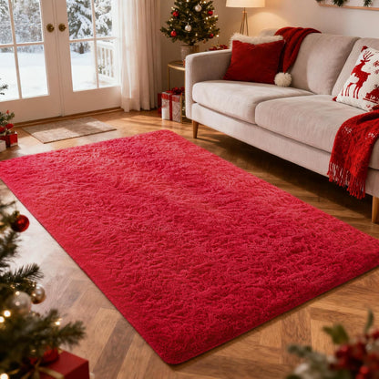 Ophanie Small Rug Upgrade Non Slip Throw Bedside Area Rugs, Fluffy Soft Grey Mini Bedroom Carpet, Affordable Door Entryway Indoor Inside Front Entrance Dog 2x3 Mat, Home Decor Aesthetic, Nursery