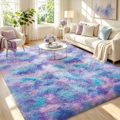 Ophanie Small Rug Upgrade Non Slip Throw Bedside Area Rugs, Fluffy Soft Grey Mini Bedroom Carpet, Affordable Door Entryway Indoor Inside Front Entrance Dog 2x3 Mat, Home Decor Aesthetic, Nursery