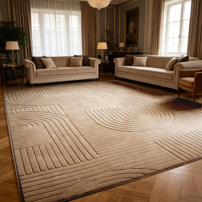 5x7 Grey Solid Color Area Rug, Modern Rugs for Living Room Bedroom