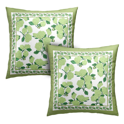 Fall Pillow Covers Autumn Leaf Throw Pillow Covers 18x18 Set of 2 Bohemian Floral Pillow Cases Thanksgiving Berry Pinecones Cushion Cases for Home Farmhouse Sofa Couch Patio