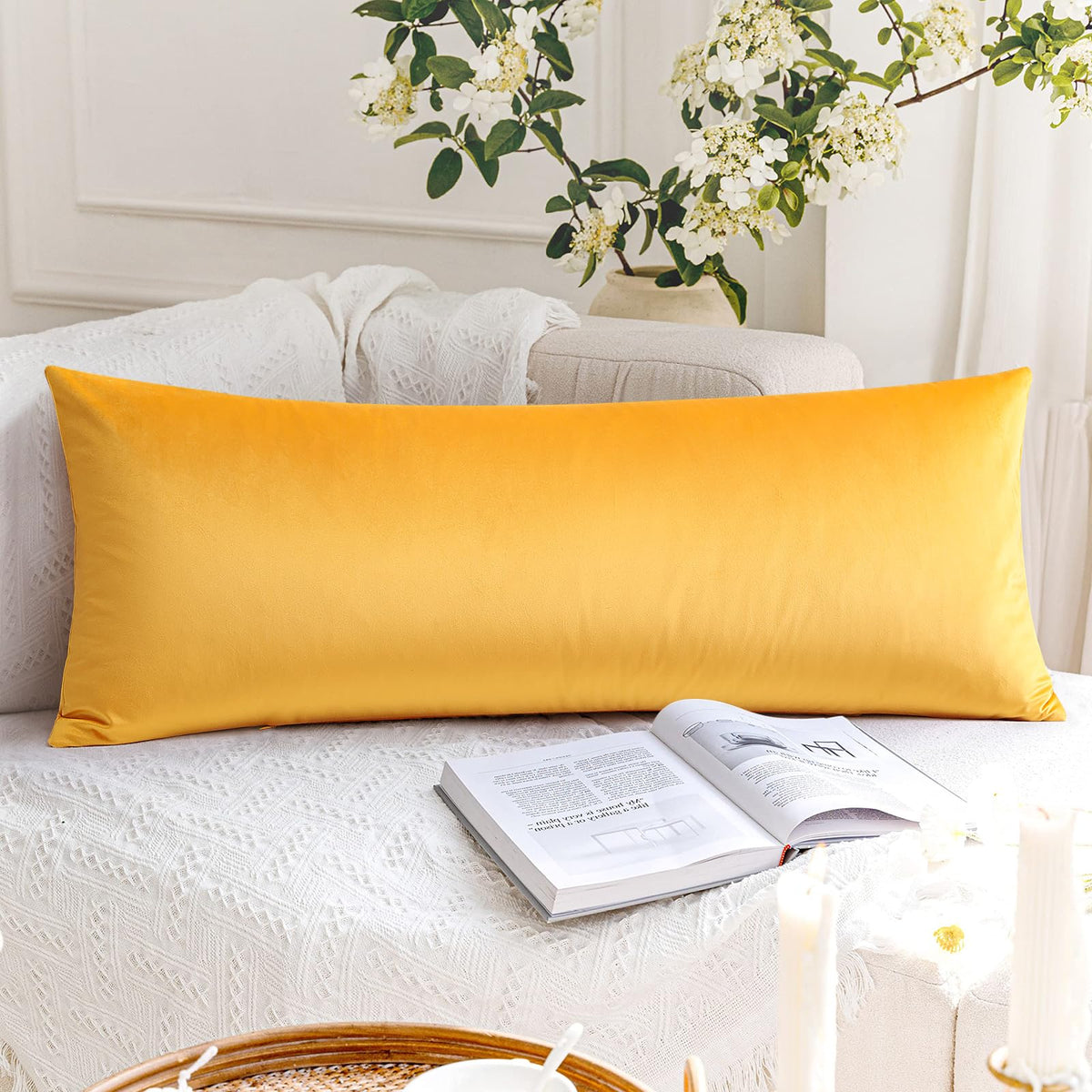 Artscope Luxury Velvet Pillow Covers Super Soft Decorative Square Throw Pillow Covers Case Cushion Covers for Sofa Couch Bedroom Car Decor 20x20 Inch Light Blue