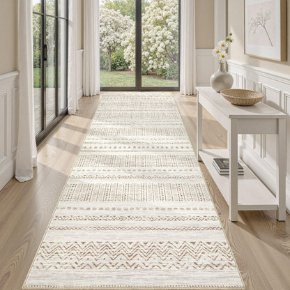 cotiled Boho 5x7 Area Rugs for Living Room: Soft Moroccan Washable Rug