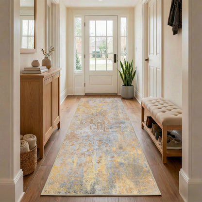 Black Washable Rug 5x7 Area Rugs for Living Room Bedroom Carpet