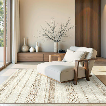 Miukiki 8x10 Area Rug for Living Room, Washable Soft Non Slip Rug Grey