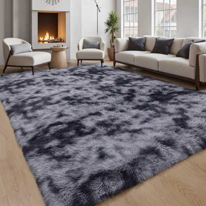 Pink Fluffy 4x6 Area Rugs for Bedroom Girls, Plush Washable Carpet