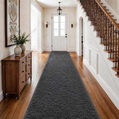Ophanie Area Rugs for Living Room Bedroom, Washable Non-Slip Fluffy Soft Grey Shag Carpet, Indoor Floor Gray 4x6 Fuzzy Shaggy Living Room Plush Rug for Kids Home Dorm Decor Aesthetic