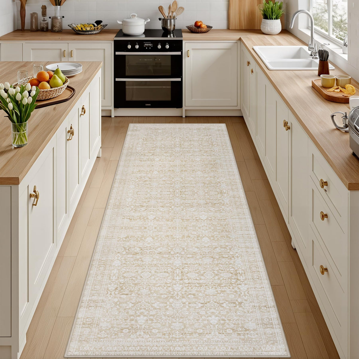 8x10 Area Rugs Living Room: Bedroom Neutral Washable Carpet Beige