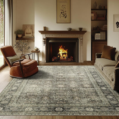 Washable Rugs 8x10 Area Rugs for Living Room,Bedroom,Dining Room,Nursery