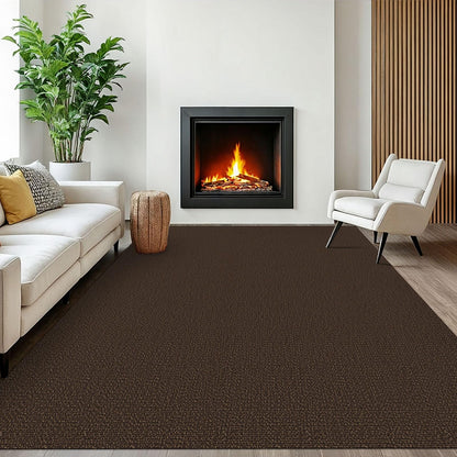 EARTHALL Washable Area Rug, Non Slip Entryway Rug, 4x6 Ft, Sand/Beige