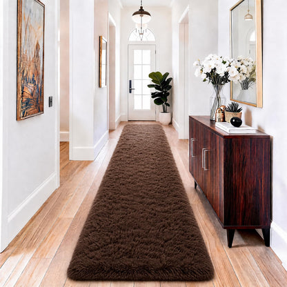 Ophanie Area Rugs for Living Room Bedroom, Washable Non-Slip Fluffy Soft Grey Shag Carpet, Indoor Floor Gray 4x6 Fuzzy Shaggy Living Room Plush Rug for Kids Home Dorm Decor Aesthetic