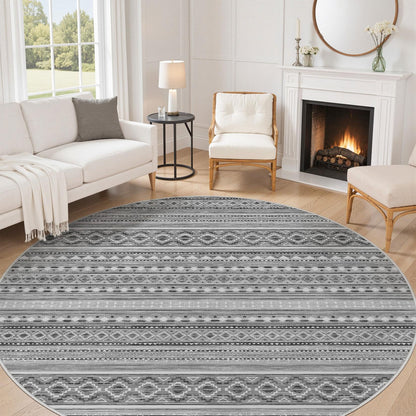 cotiled Boho 5x7 Area Rugs for Living Room: Soft Moroccan Washable Rug