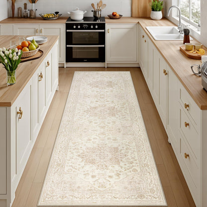 8x10 Area Rugs Living Room: Bedroom Neutral Washable Carpet Beige