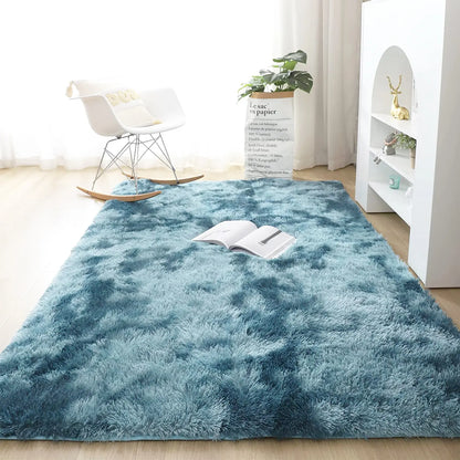 Ultra Soft Shag Fluffy High Pile Area Rug, Modern Decorative Carpet for Bedroom, Living Room, Nursery & Dorm, Home Decor