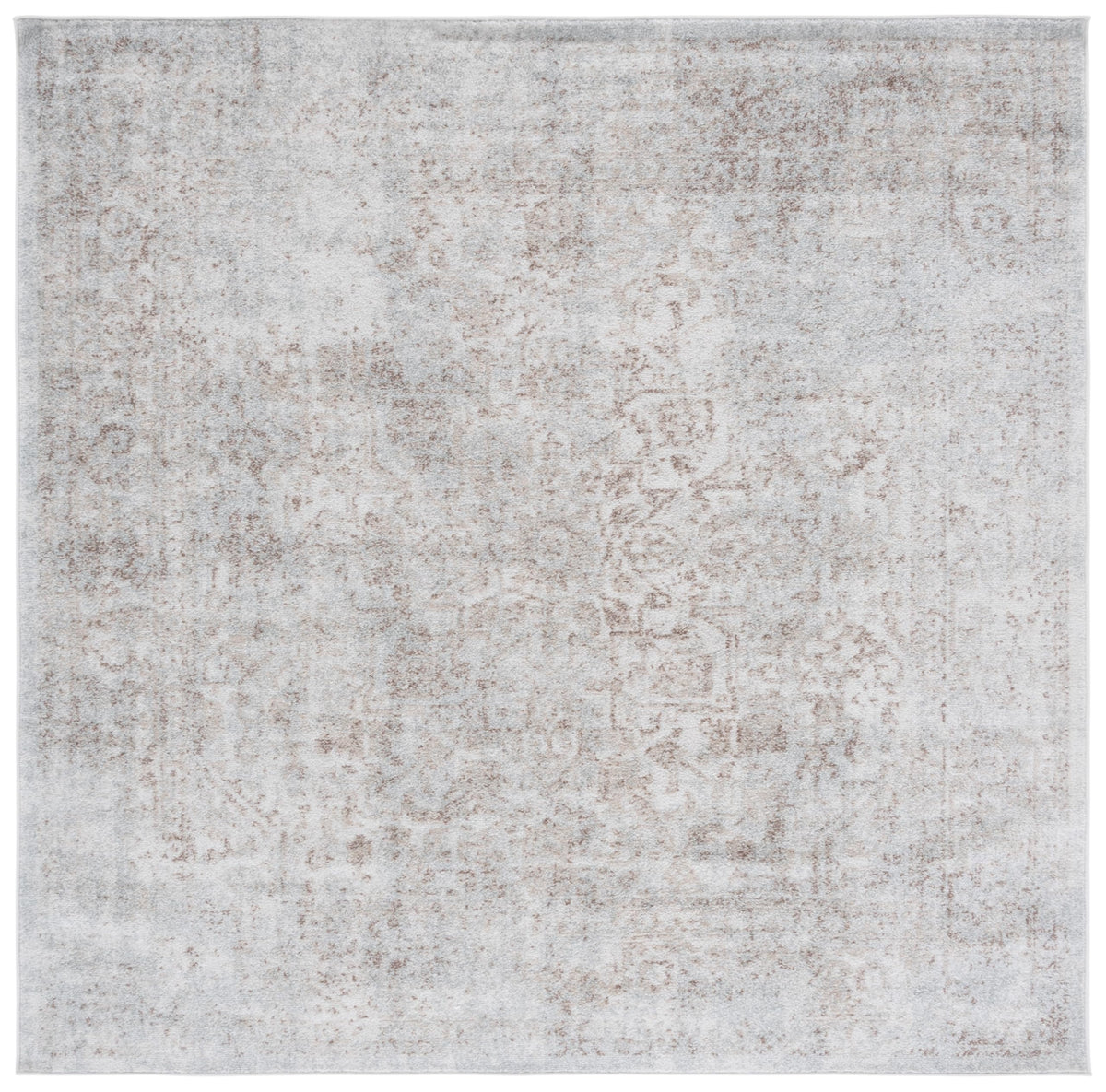 SAFAVIEH Evoke Area Rug 9x12, Large Ivory & Taupe EVK256E