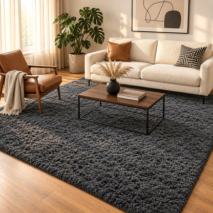 Ophanie Small Rug Upgrade Non Slip Throw Bedside Area Rugs, Fluffy Soft Grey Mini Bedroom Carpet, Affordable Door Entryway Indoor Inside Front Entrance Dog 2x3 Mat, Home Decor Aesthetic, Nursery