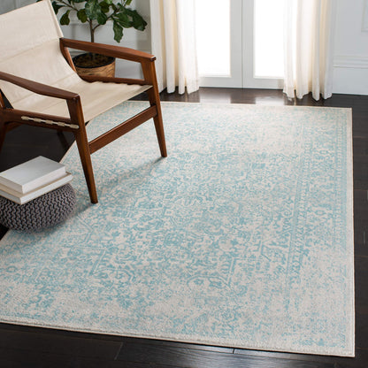 SAFAVIEH Evoke Area Rug 9x12, Large Ivory & Taupe EVK256E