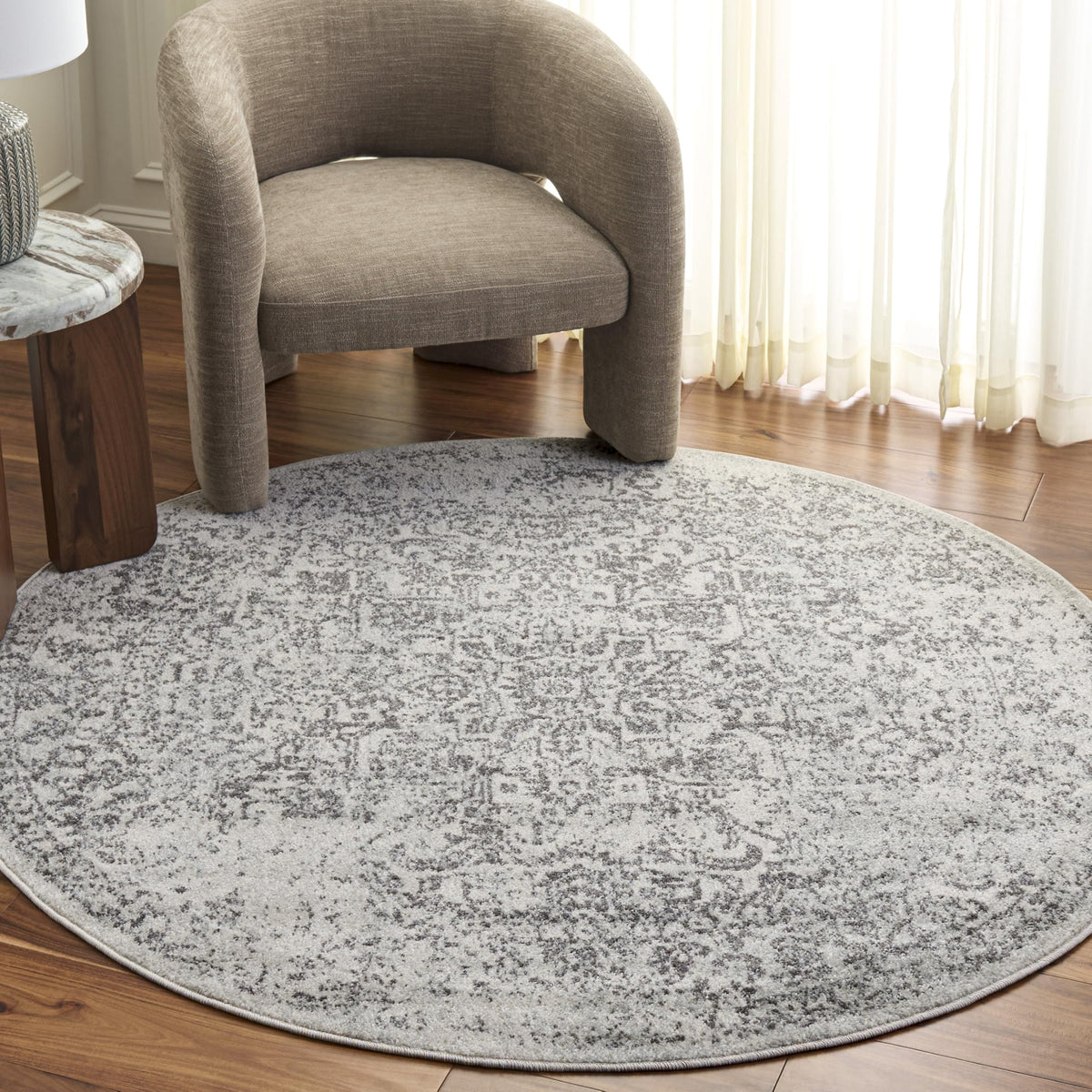 SAFAVIEH Evoke Area Rug 9x12, Large Ivory & Taupe EVK256E